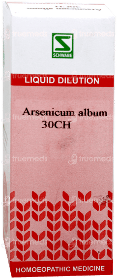 Dr Willmar Schwabe Arsenicum Album 30Ch Dilution 30Ml